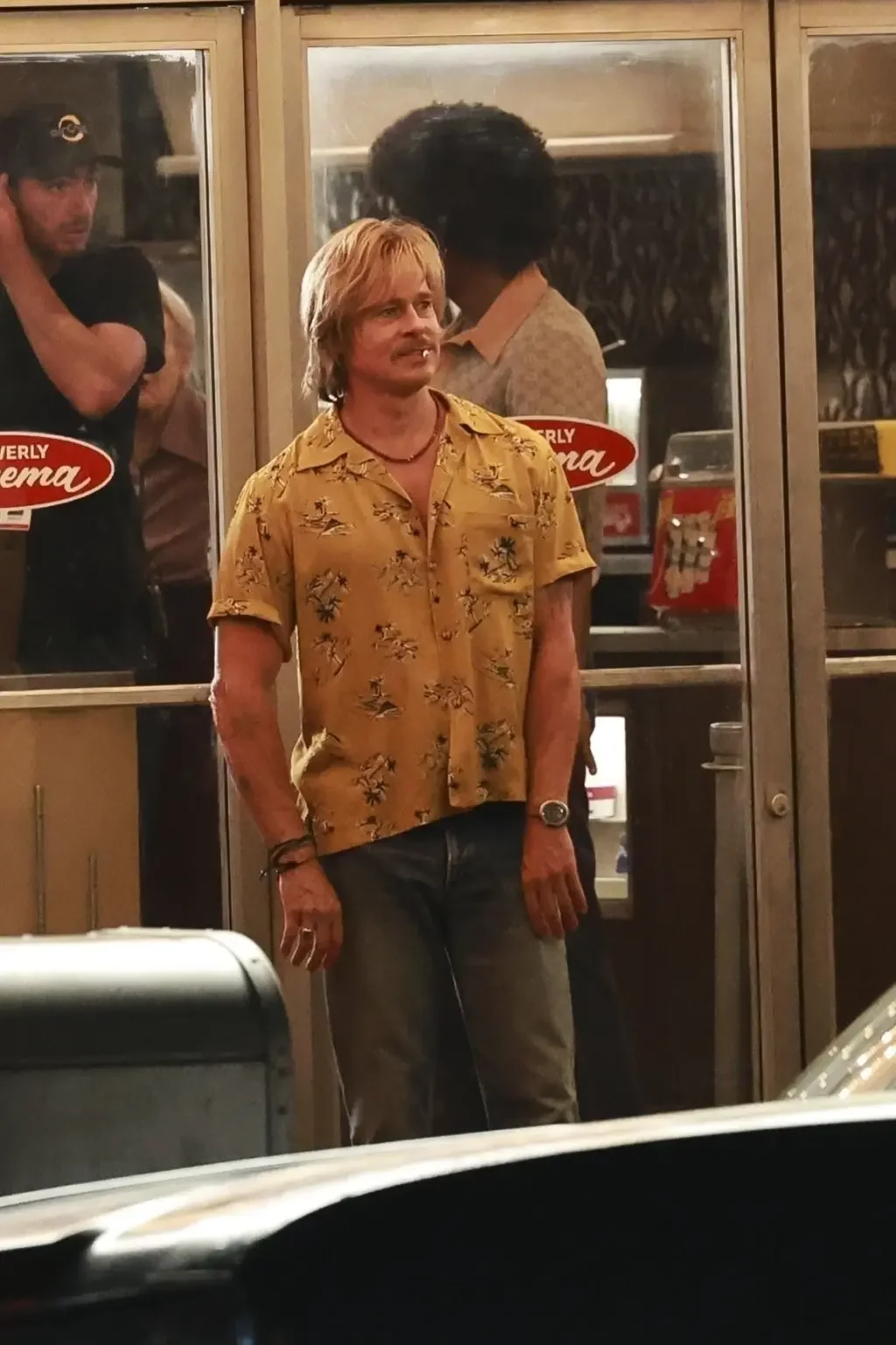 Brad Pitt Returns as Cliff Booth in First Set Photos From ‘Once Upon a Time in Hollywood’ Sequel