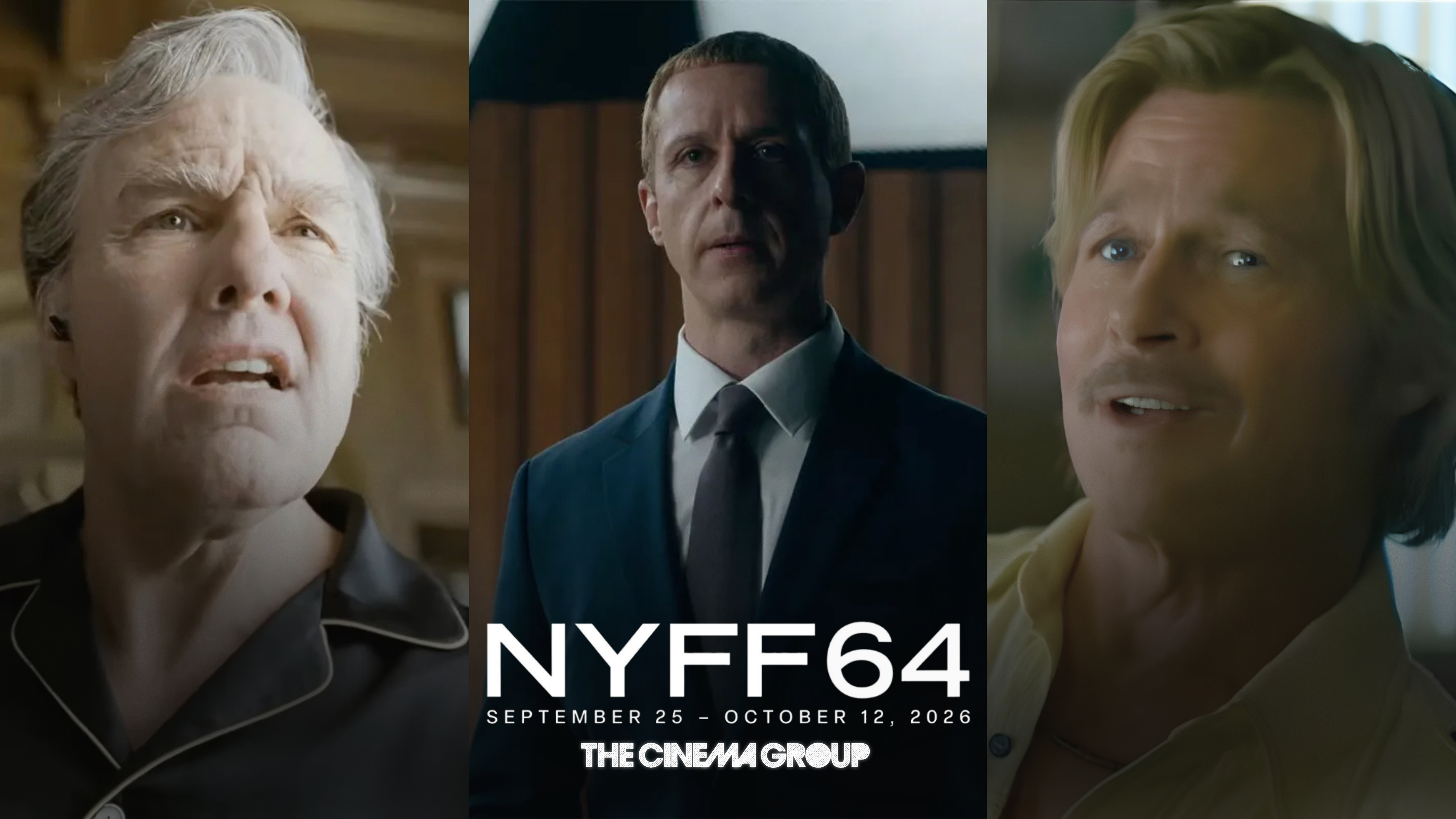 Tom Cruise As Digger Rockwell, Jeremy Strong As Mark Zuckerberg and Brad Pitt As Cliff Booth
